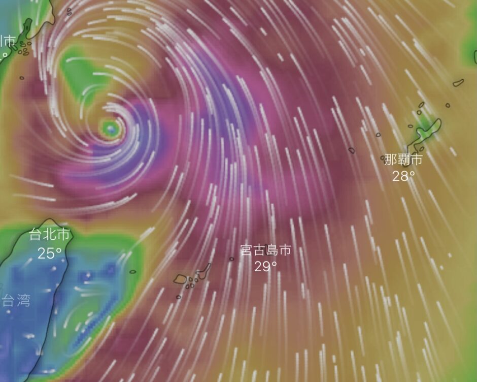 【2021年9月速報】台風１４号(チャンスー)が沖縄を通過。現在の宮古島の様子は